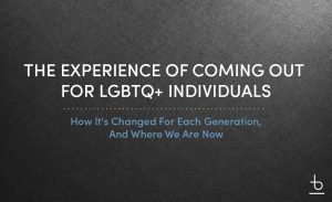 The Experience of Coming Out Title Graphic